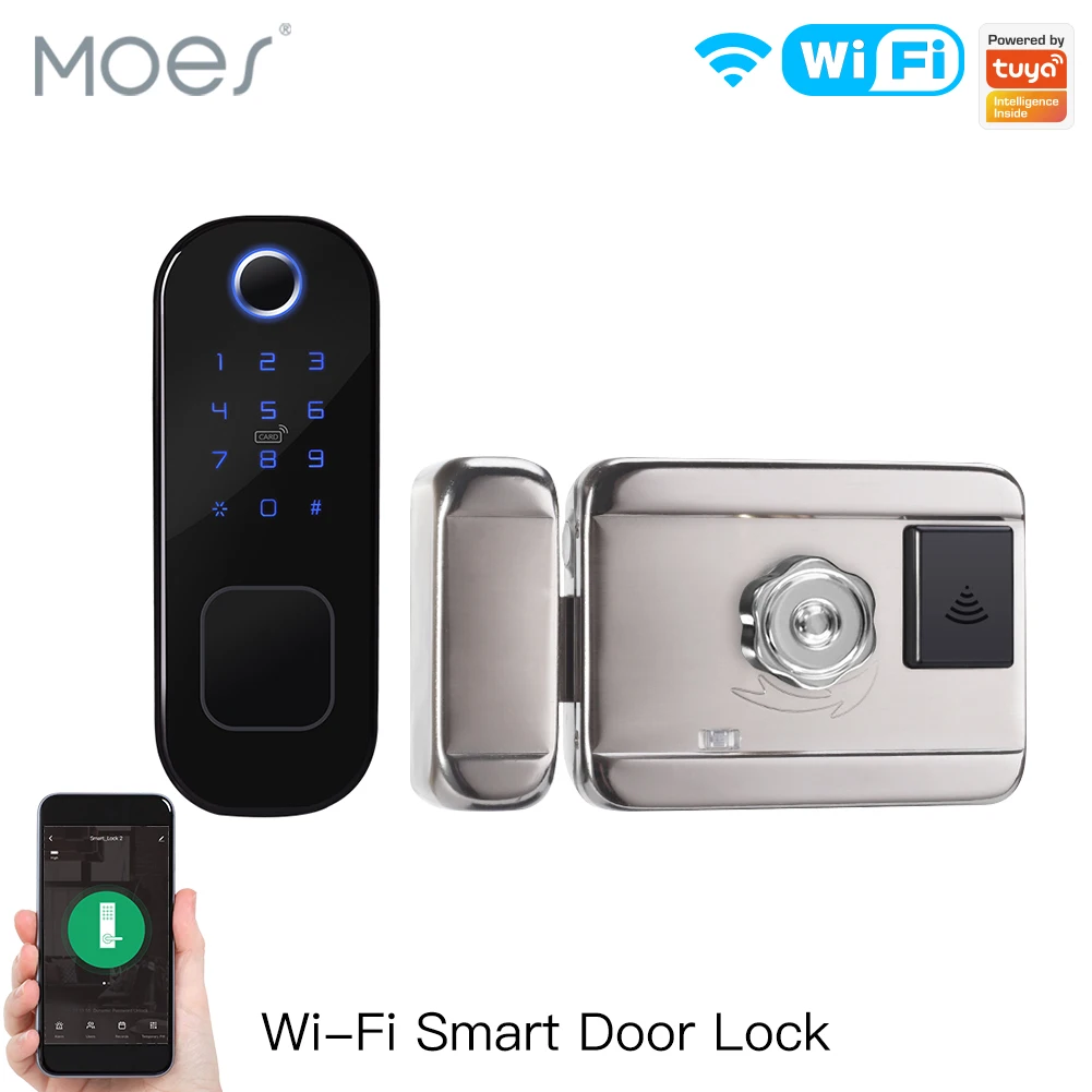 Smart Home Blog - MOES WiFi Tuya Smart Lock Door