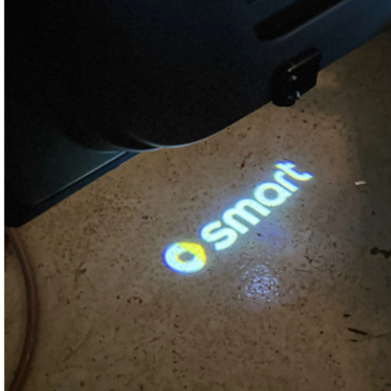 Smart Home Logo - 2PCS Car Door Emblem Projector Lights