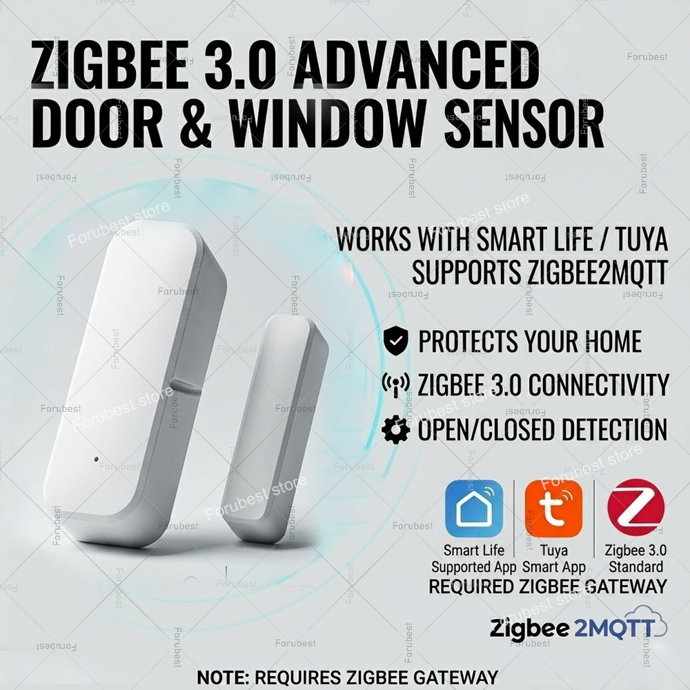 Smart Home Blog - Tuya Zigbee Door Window Sensor Smart