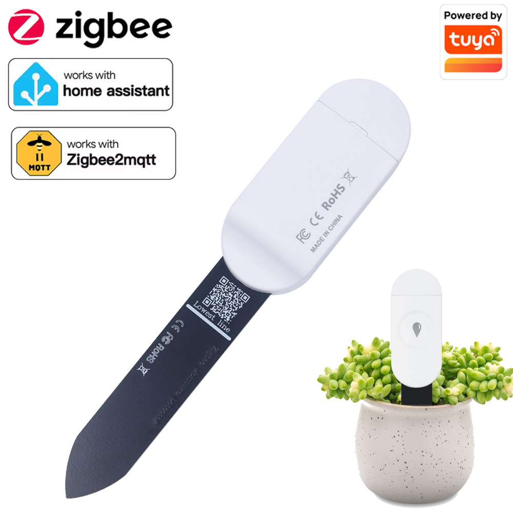 Smart Home Energy Monitor - Tuya Zigbee Temperature Humidity Moisture Detector