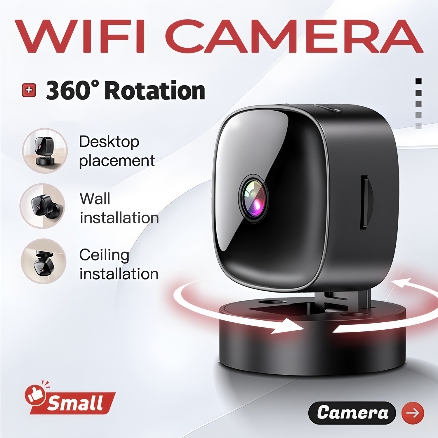 Smart Home Battery Camera Ezviz - A9 1080P HD Wifi Mini Surveillance
