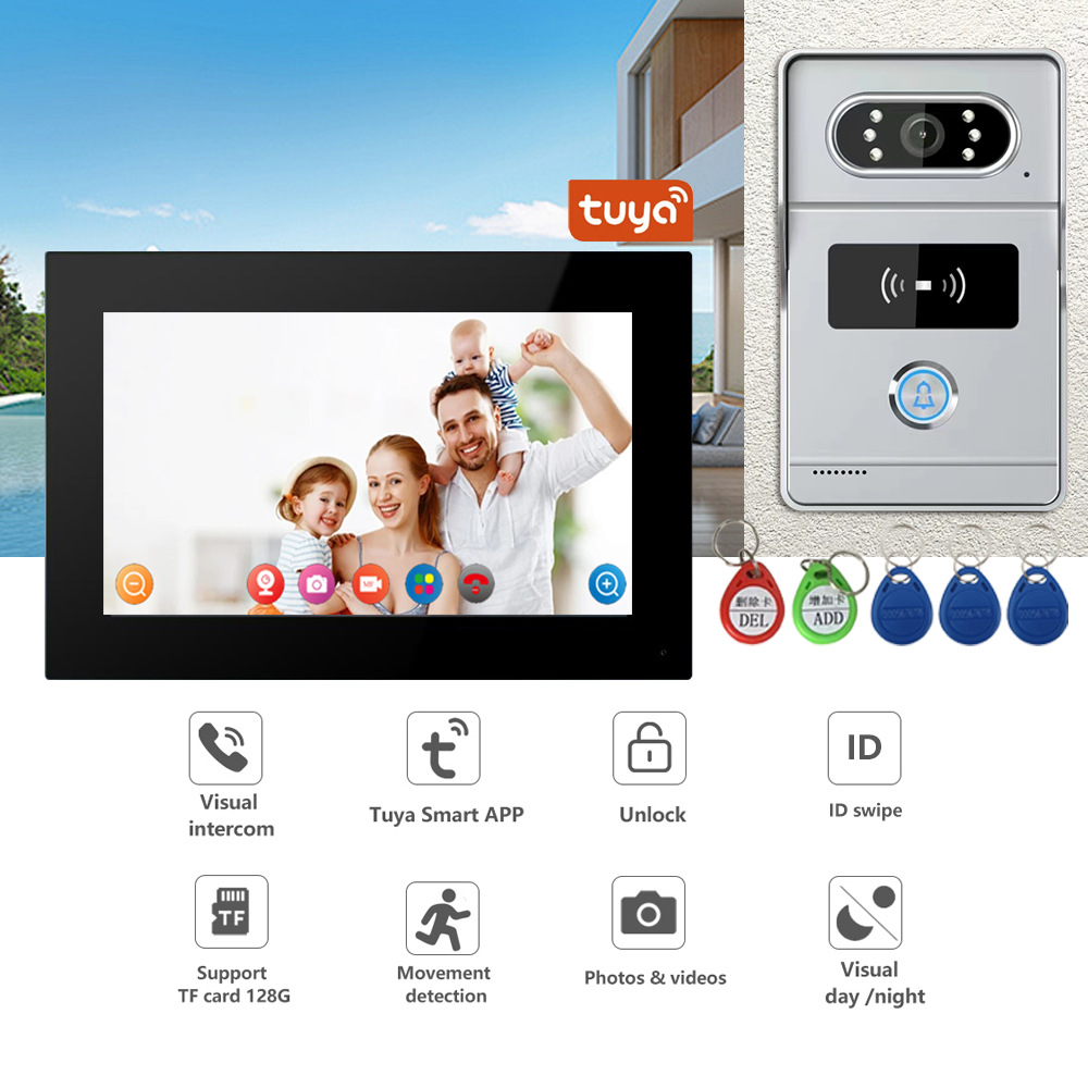 2MP 1080P Tuya APP IR Night Vi - Wifi Doorbell Camera review and price
