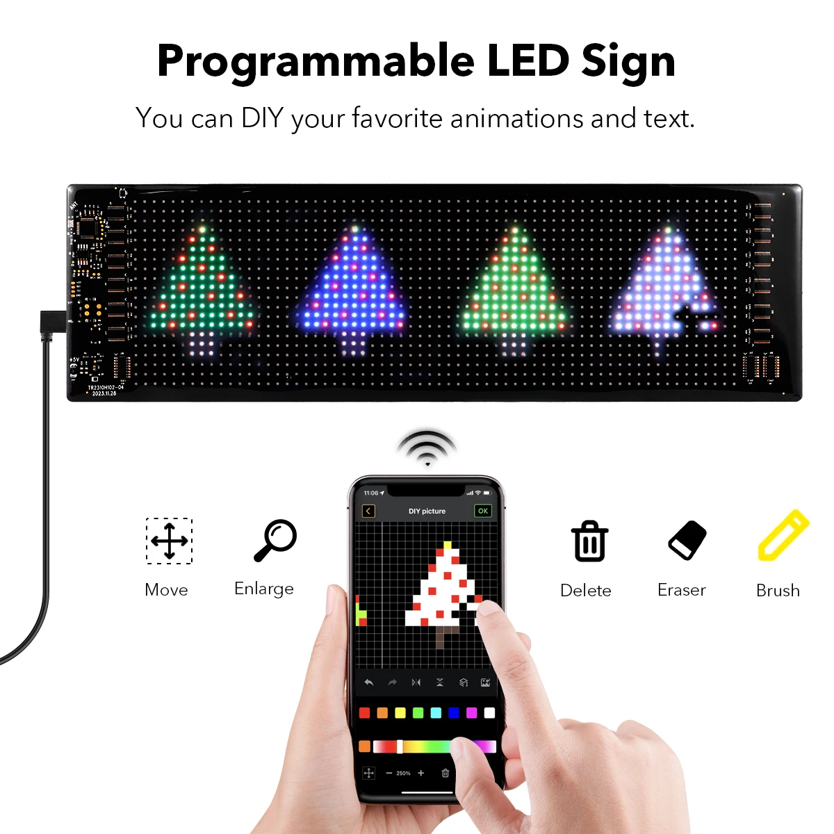 Truck Car Devil Eye LED Sign C - Smart Home Logo review and price