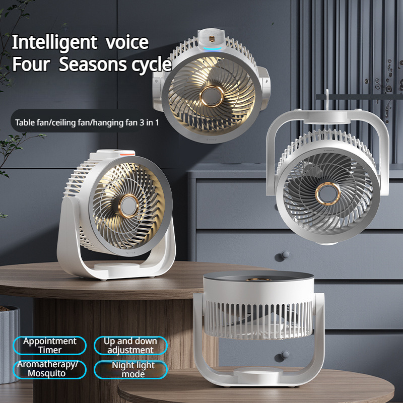 Smart Desk Fan Voice Activated - Smart Home Ventilation review and price