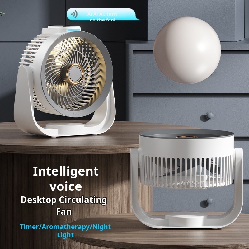 Smart Desk Fan Voice Activated - Smart Home Ventilation review and price