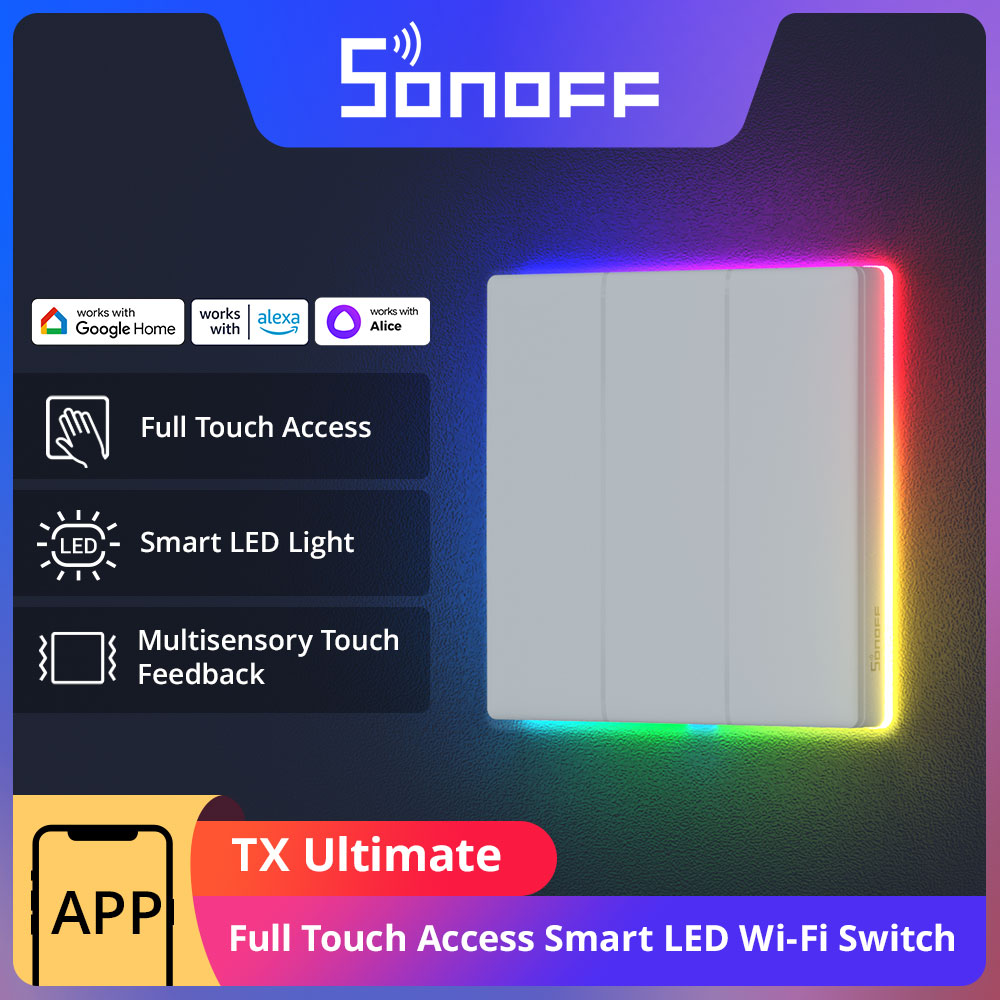 SONOFF TX Ultimate Smart WiFi  - Wifi Led Dimmer review and price