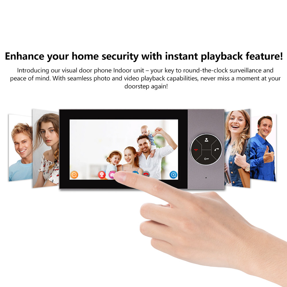 7Inch IPS Screen 2MP 1080P Tuy - Wifi Doorbell Camera review and price