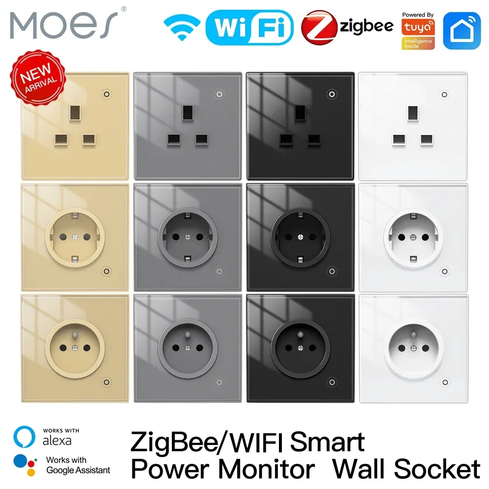 Moes ZigBee Wall Socket WIFI S - Smart Wall Socket review and price