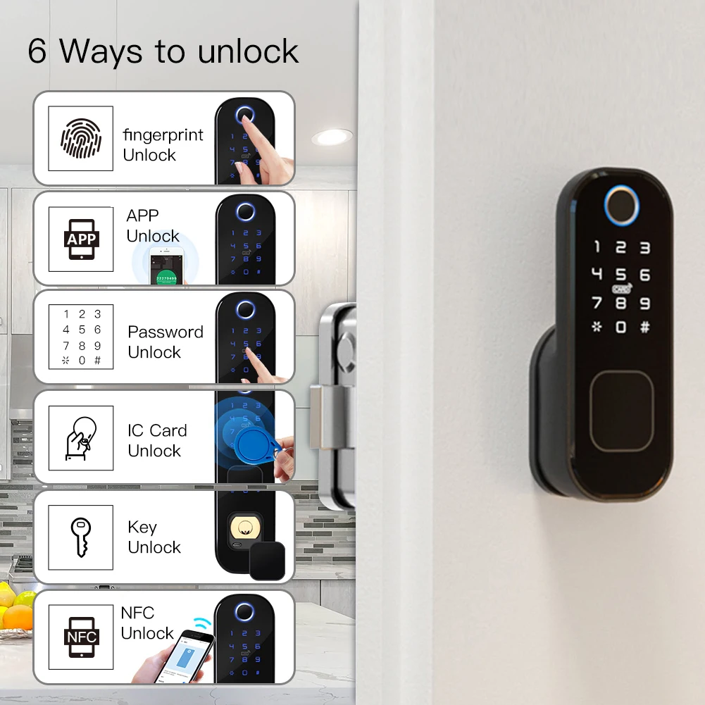 MOES WiFi Tuya Smart Lock Door - Smart Home Blog review and price