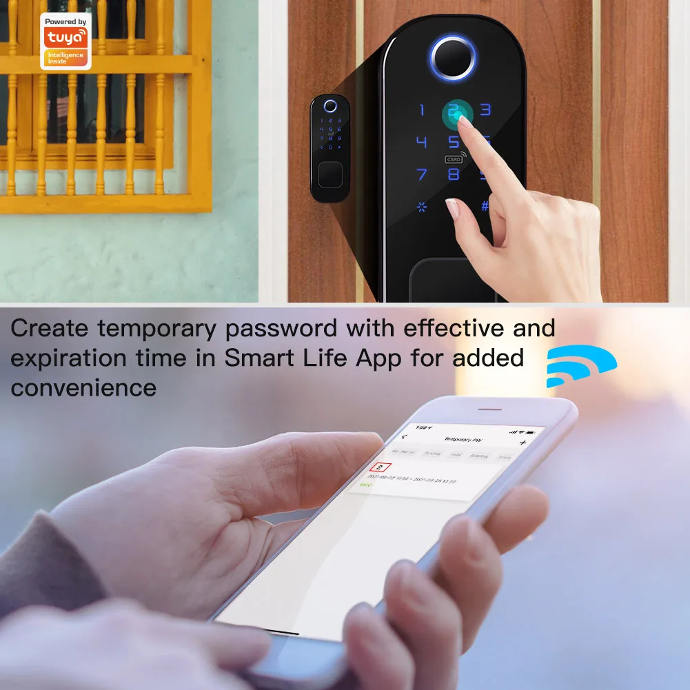 MOES WiFi Tuya Smart Lock Door - Smart Home Blog review and price