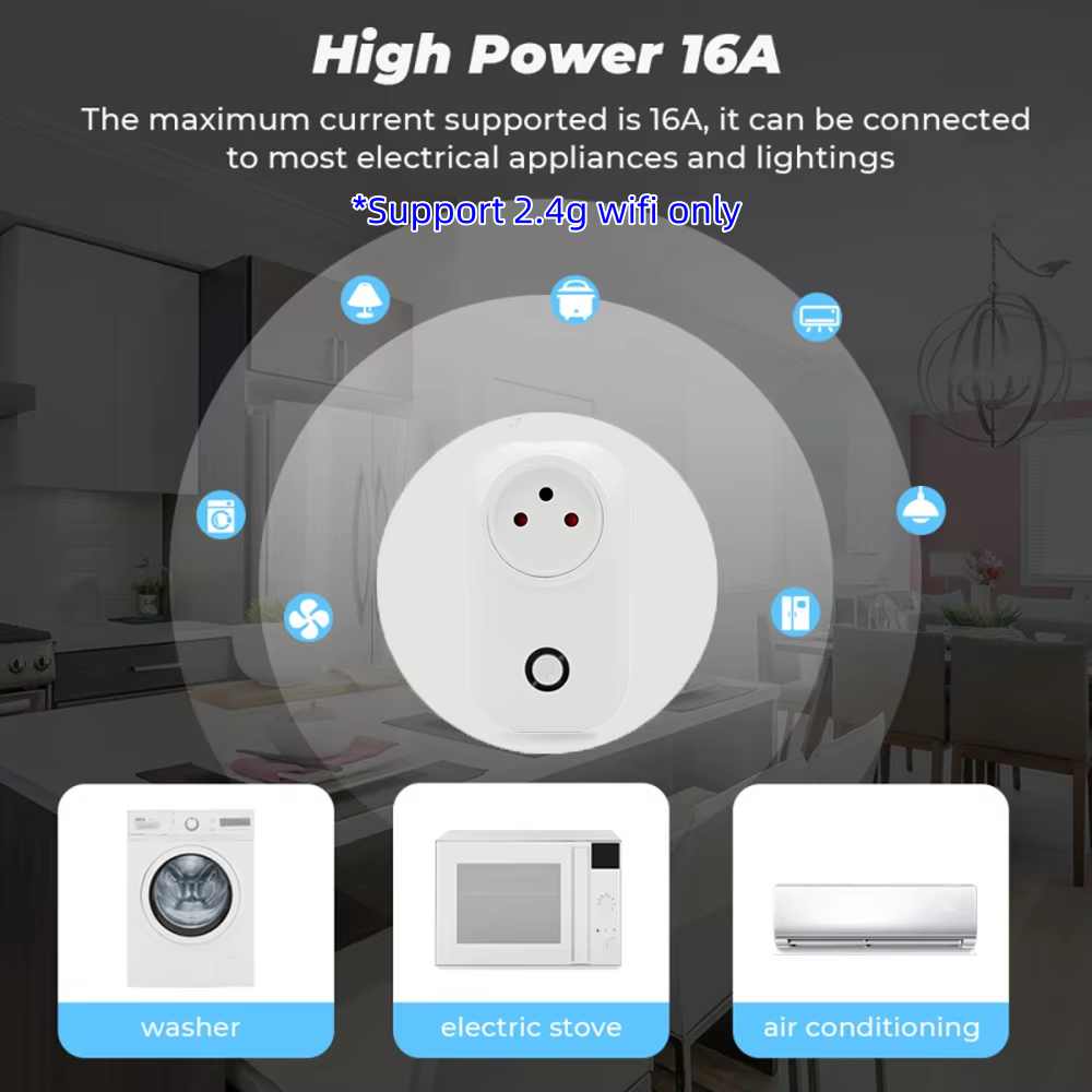 Tuya Smart Socket IsraeL Plug  - Smart Wall Socket review and price