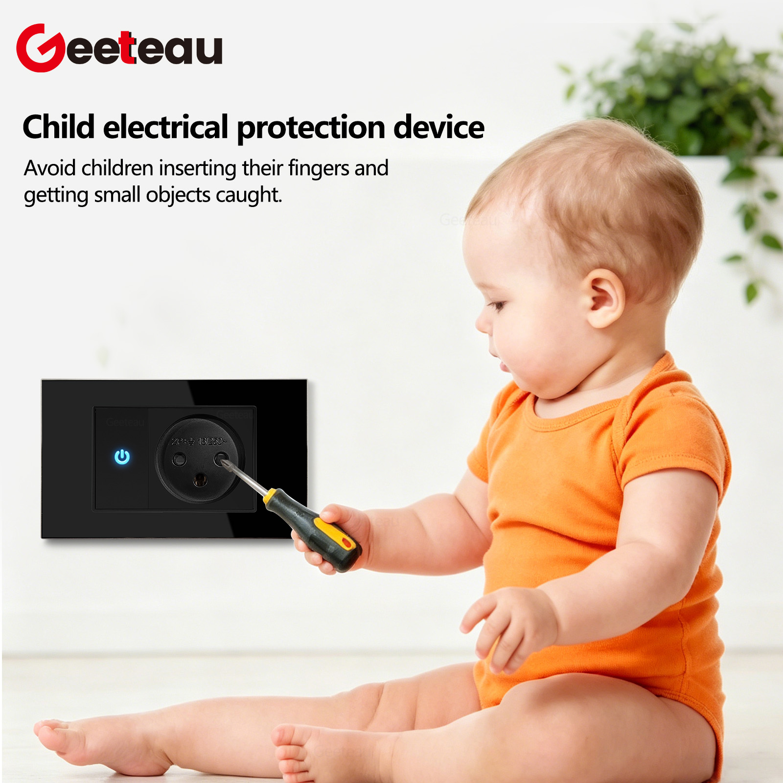 Geeteau Israel Palestine 16A S - Smart Wall Socket review and price