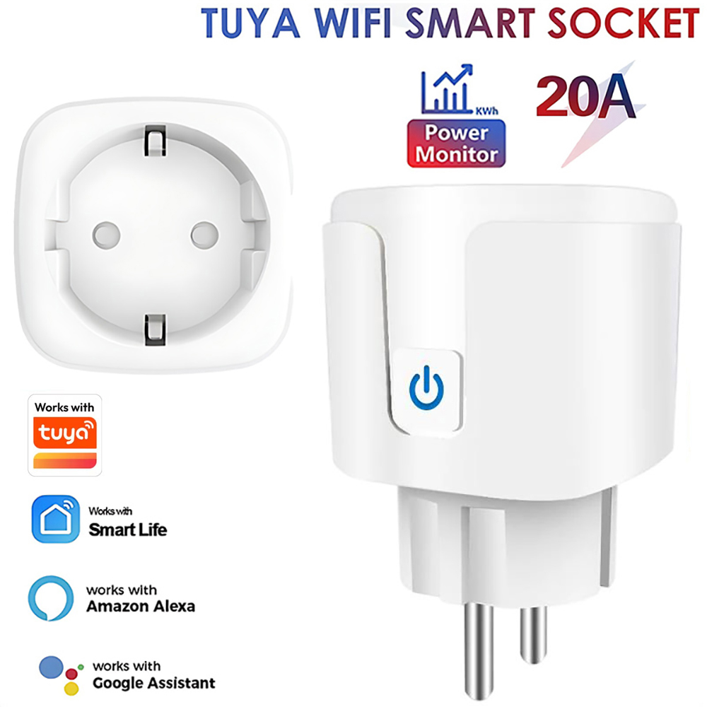 Works with Tuya Smart Life App - Smart Wall Socket review and price