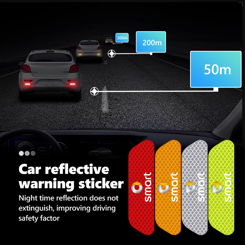 Car Door Stickers DIY Reflecti - Smart Home Logo review and price