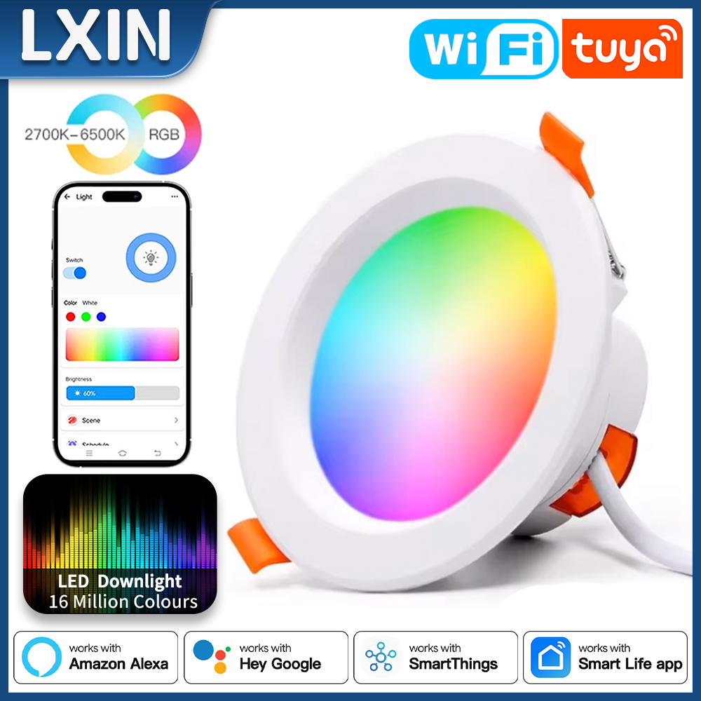 Lxin Tuya Downlight WIFI, 7/9/ - Wifi Led Dimmer review and price