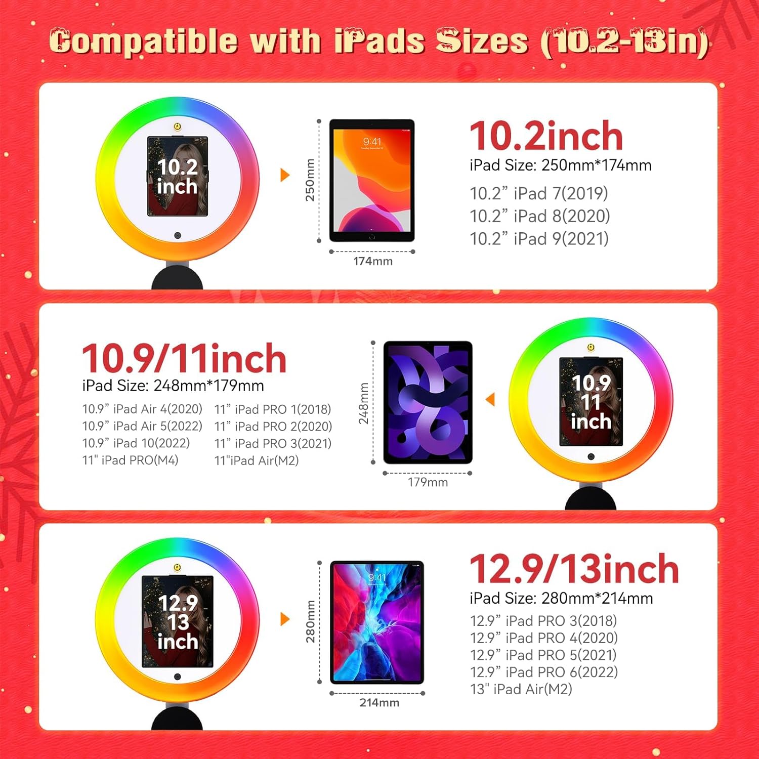 US DE Stock Portable Ipad Phot - Smart Home Logo review and price