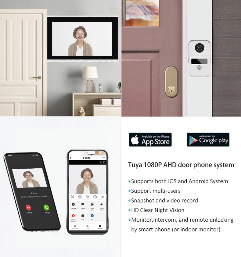 Support Tuya App 4 Wire Digita - Smart Home Battery Camera Ezviz review and price