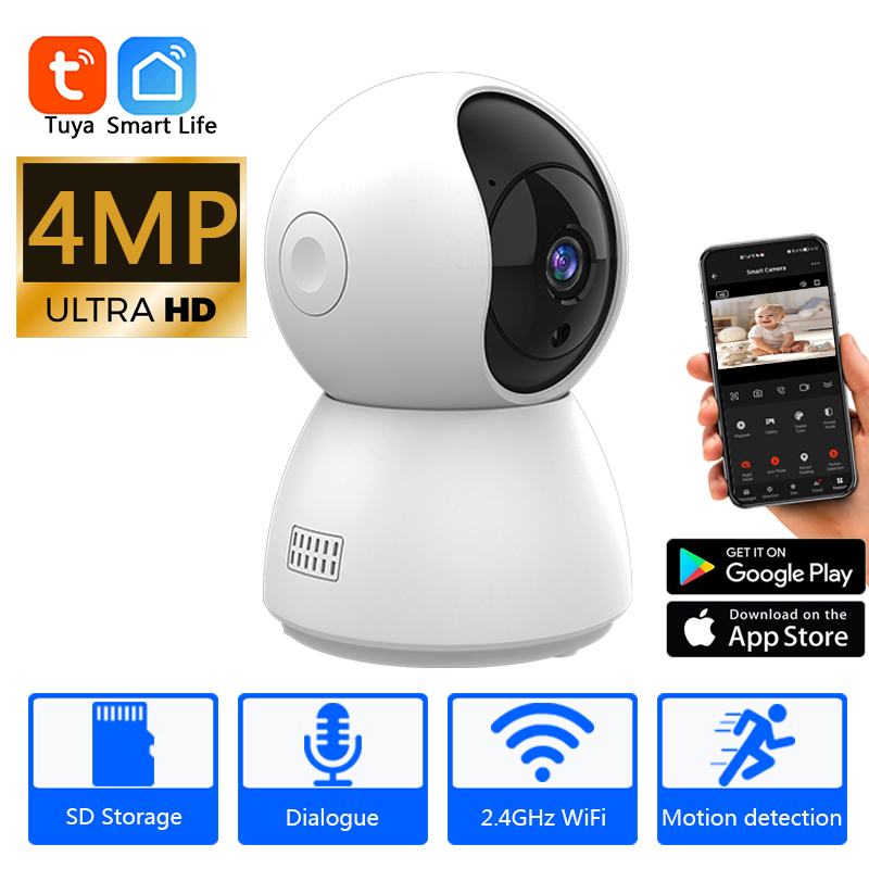 HD 4MP Tuya Smart Mini WiFi IP - Smart Home Battery Camera Ezviz review and price