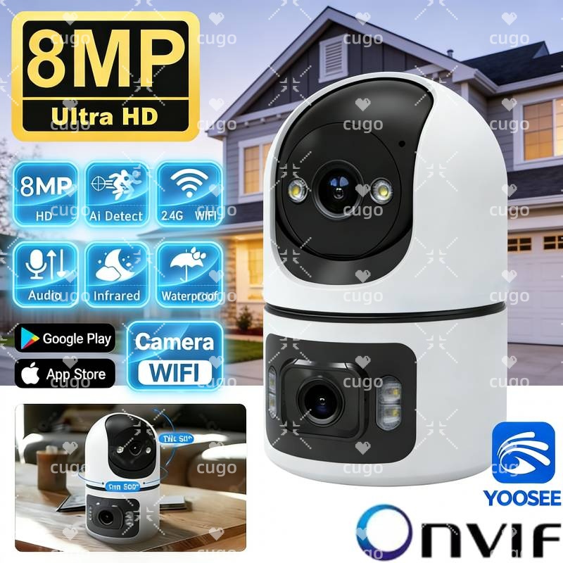 8MP WiFi IP Camera Dual Lens B - Smart Home Battery Camera Ezviz review and price