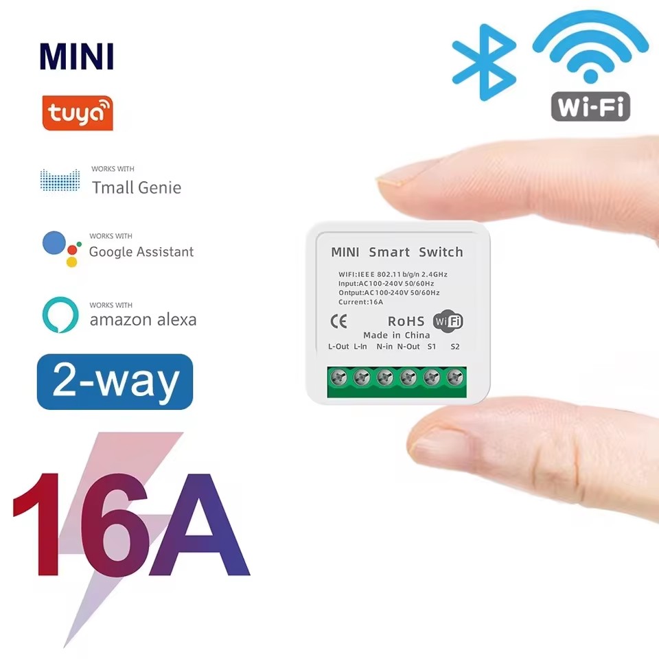 16A Tuya WiFi Smart Switch 2-w - Smart Home Energy Monitor review and price