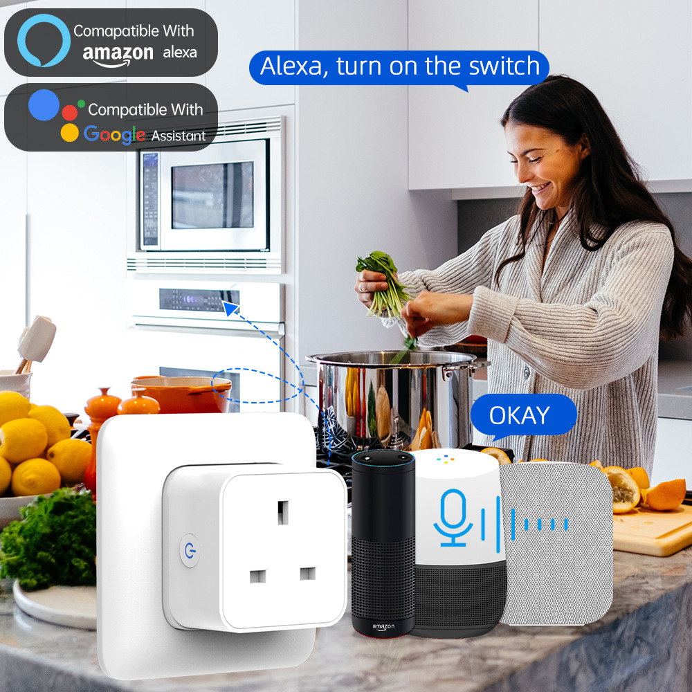 Tuya Smart Socket 16A/20A WiFi - Smart Wall Socket review and price