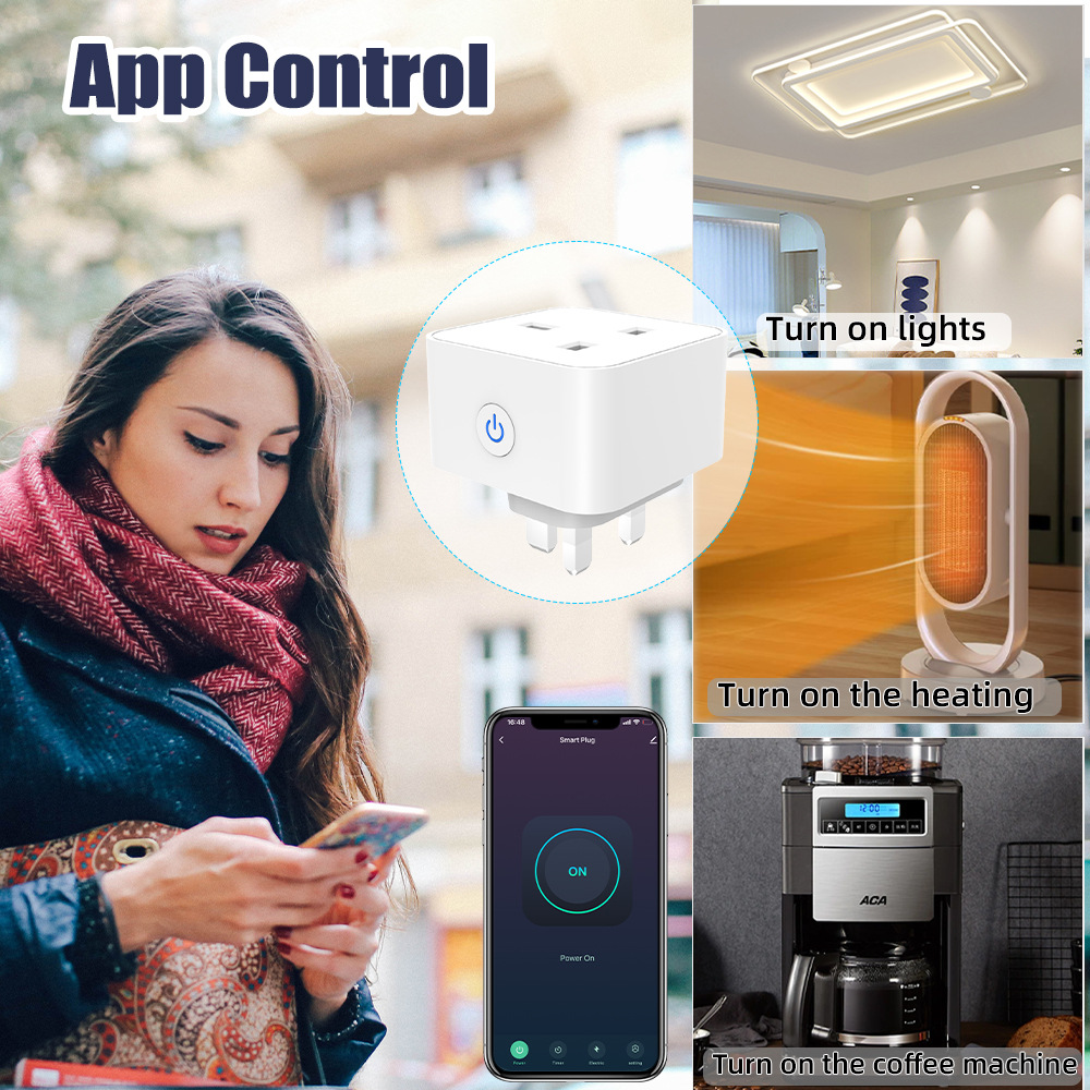 Tuya Smart Socket 16A/20A WiFi - Smart Wall Socket review and price