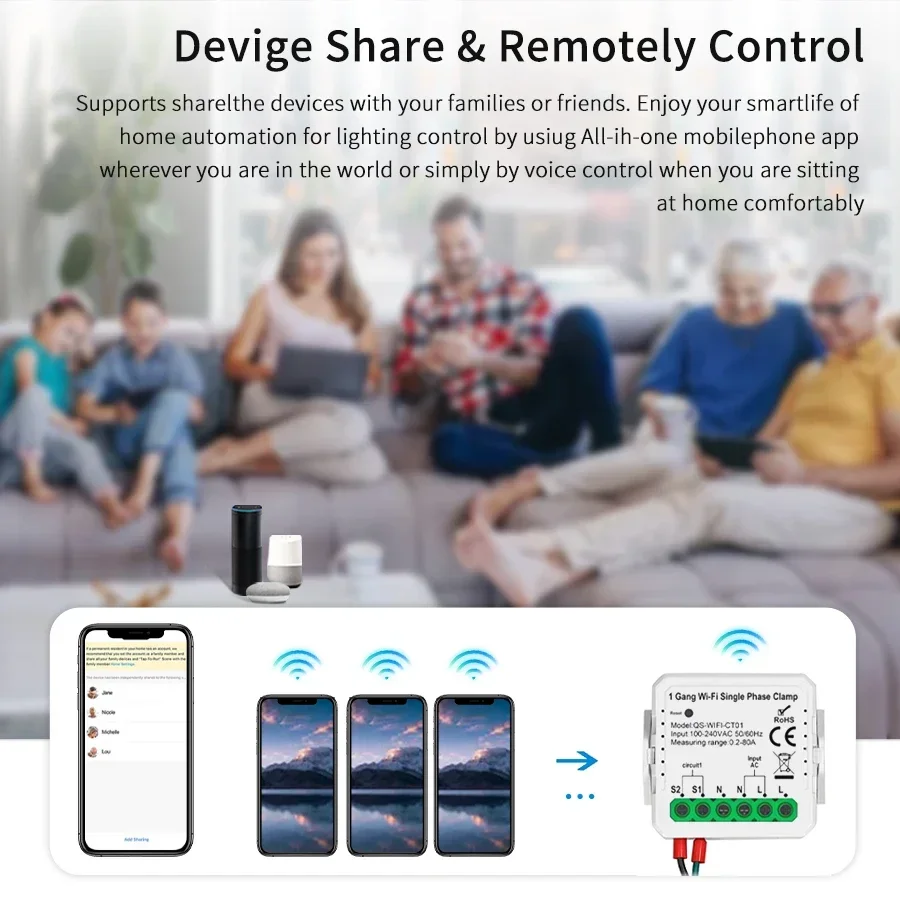 Tuya Smart WiFi Solar Power En - Smart Home Energy Monitor review and price