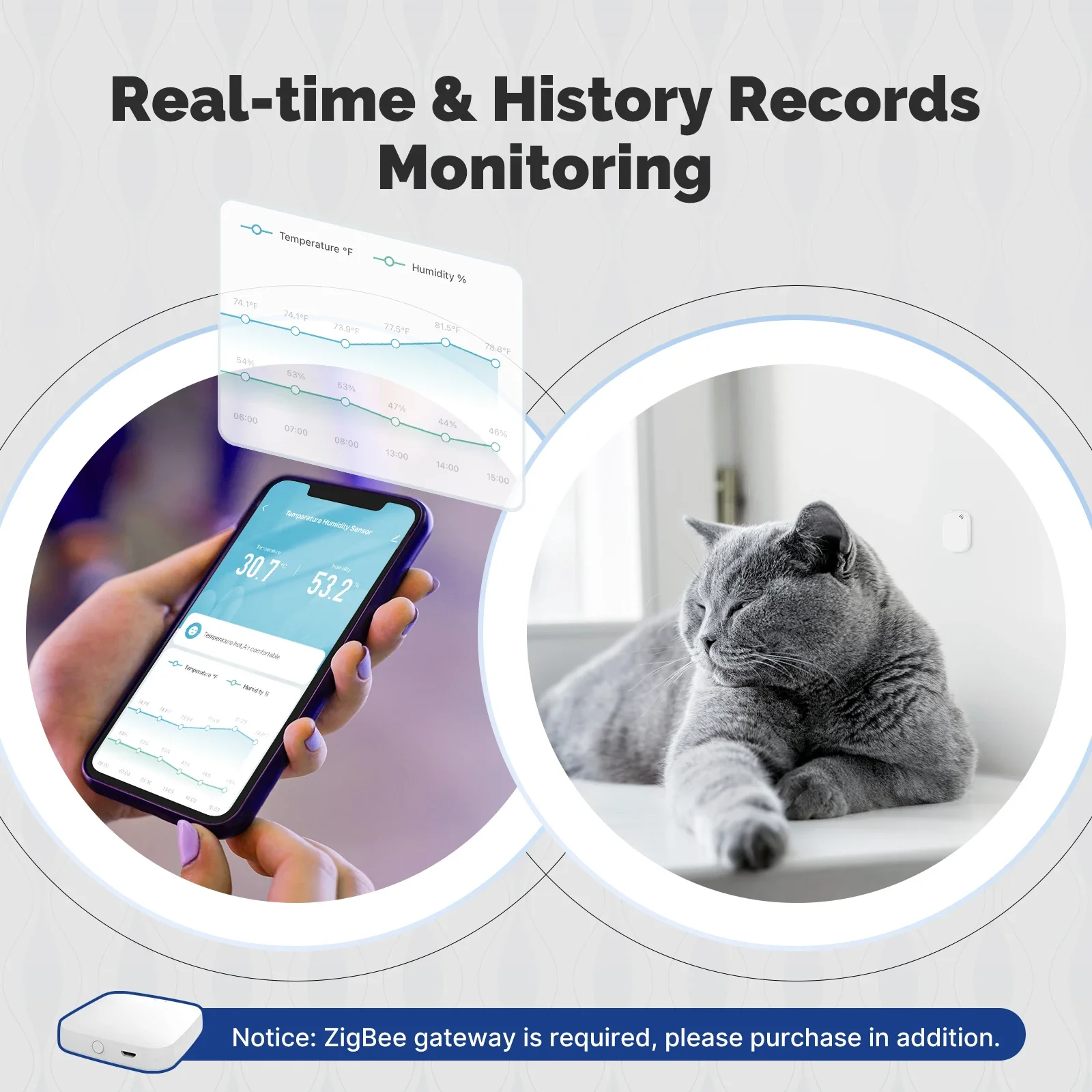 MOES Tuya Zigbee Smart Tempera - Smart Home Energy Monitor review and price