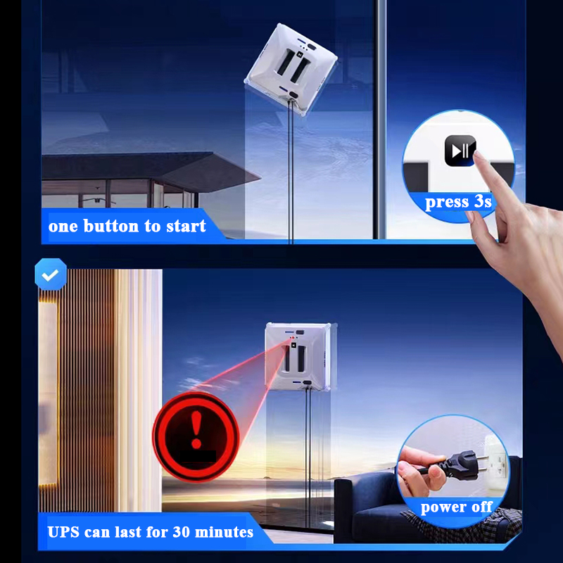 Robot Window Cleaner With Spra - Smart Home Blog review and price