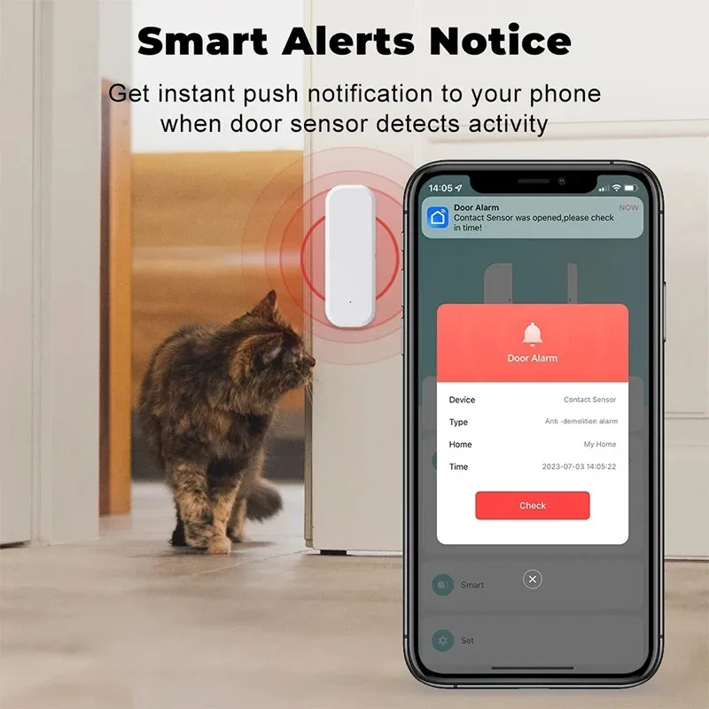 Tuya WiFi Smart Door Window Se - Smart Home Blog review and price