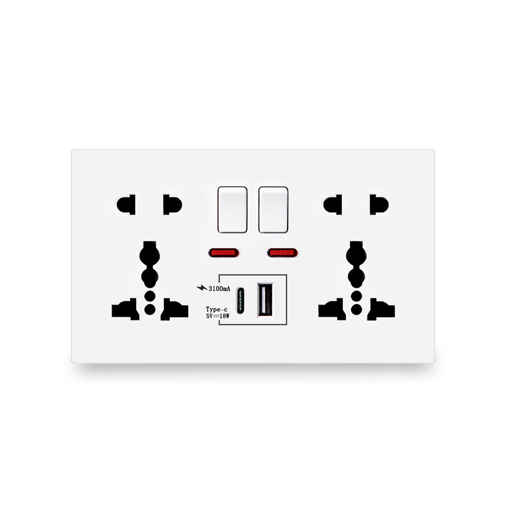 18W Type-C Fast Charge Wall Ou - Smart Wall Socket review and price