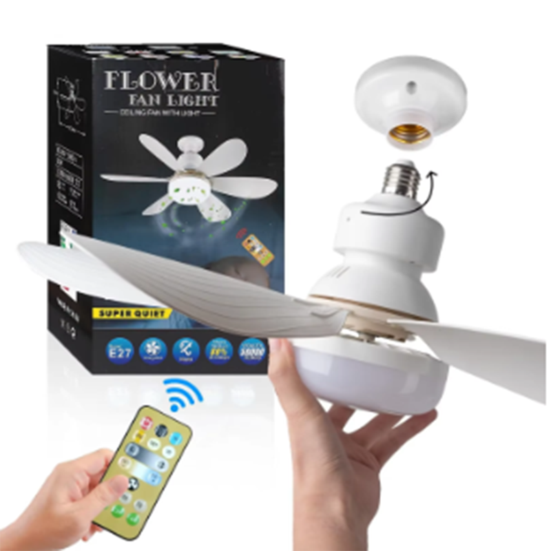 2026 Home E27 LED Ceiling Fan  - Smart Home Ventilation review and price
