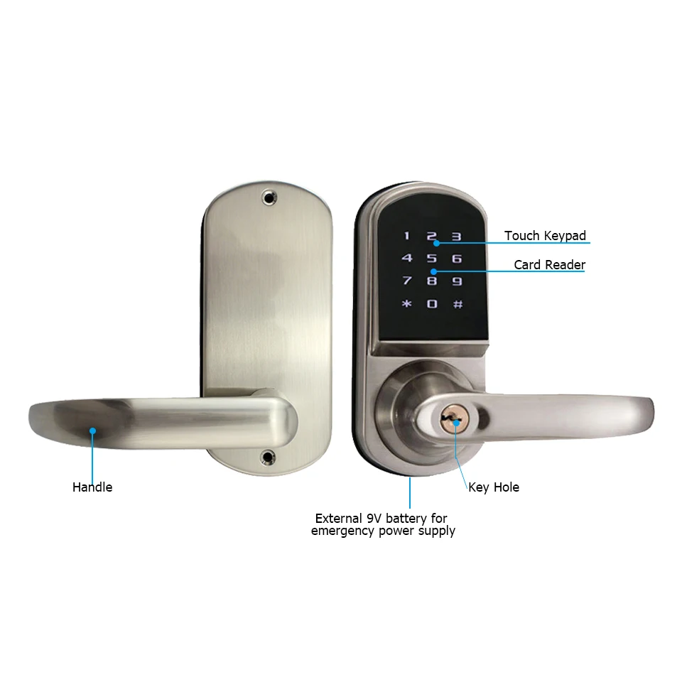 Zinc Alloy Smart Door Lock wit - Airbnb Smart Home review and price