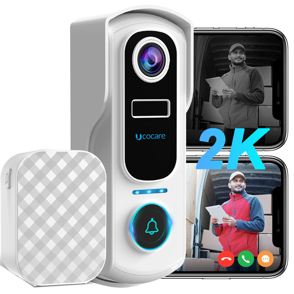 2K Video Doorbell Wireless UCO - Wifi Doorbell Camera review and price