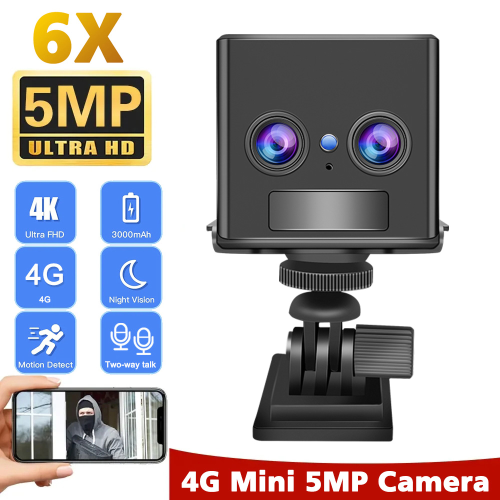 HD 4K 4G SIM Card Mini Camera  - Smart Home Battery Camera Ezviz review and price