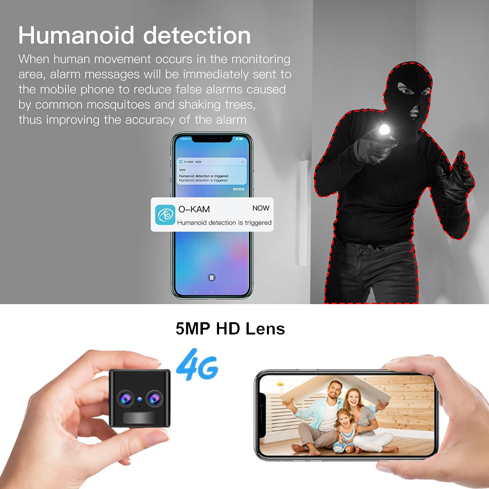 HD 4K 4G SIM Card Mini Camera  - Smart Home Battery Camera Ezviz review and price