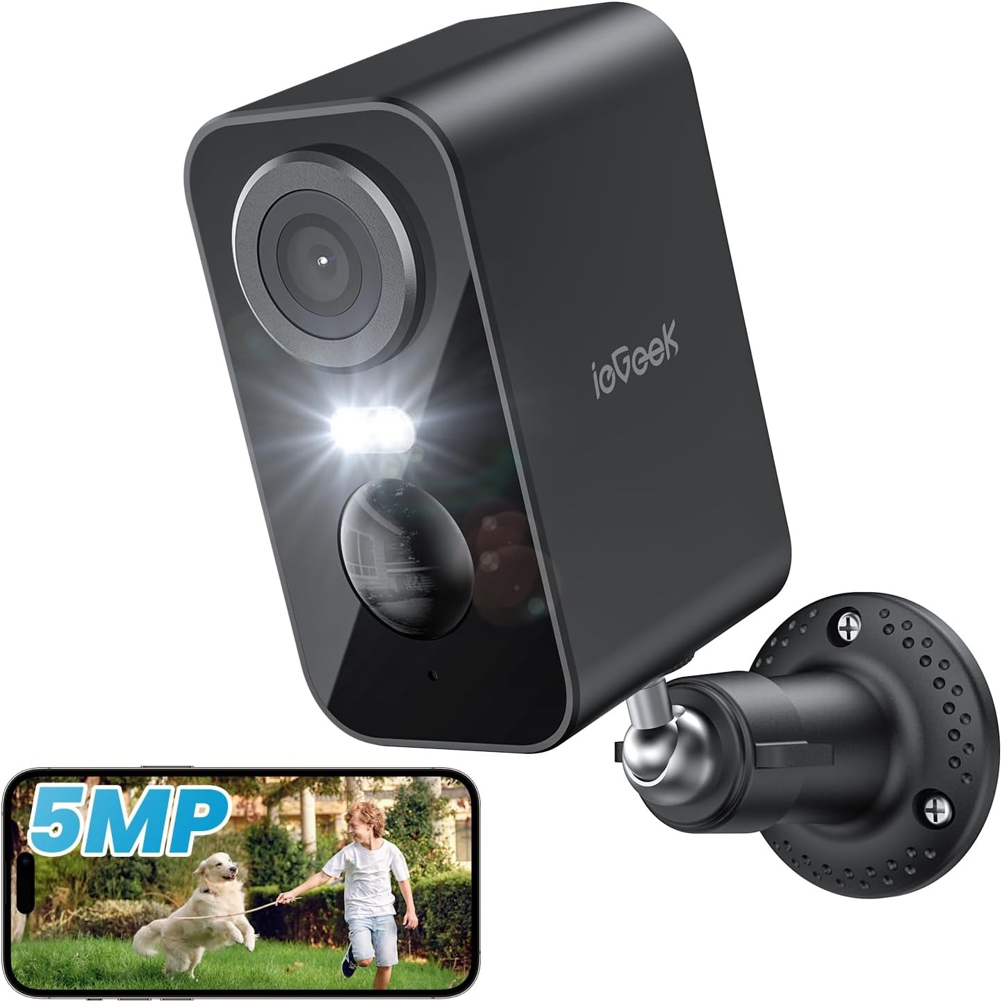 IeGeek 5MP WiFi Outdoor Survei - Smart Home Battery Camera Ezviz review and price