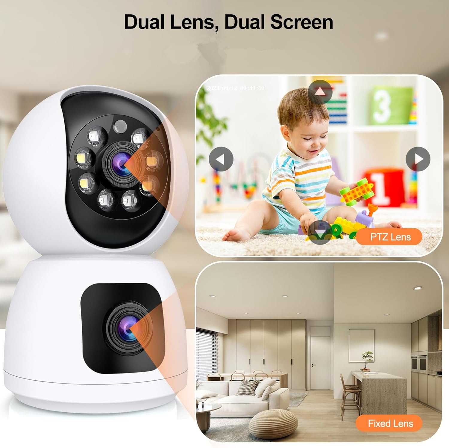 ANSVICAM Tuya Smart 4K 8MP Dua - Smart Home Battery Camera Ezviz review and price