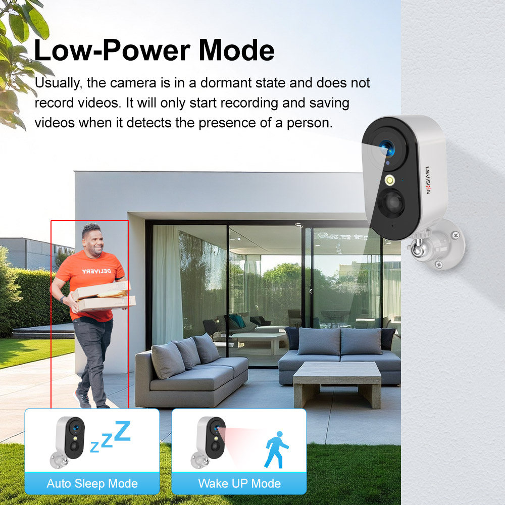LS VISION 2K 5MP 4G SIM Card C - Smart Home Battery Camera Ezviz review and price