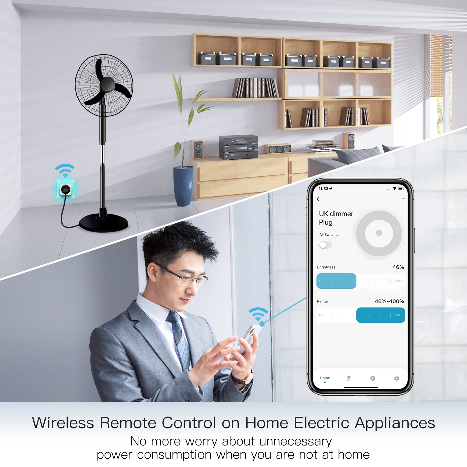 MOES Tuya WiFi Smart Plug Dimm - Smart Wall Socket review and price