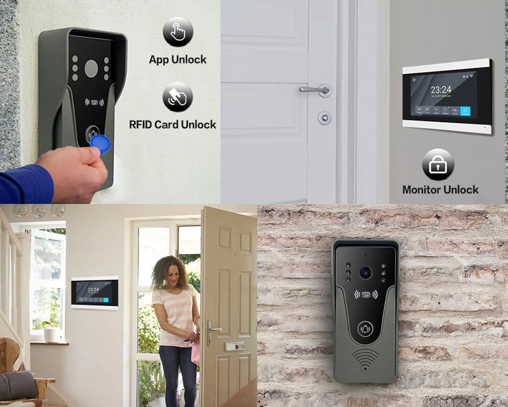 Tuya 1080P 7 Inch Color Touch  - Smart Home Battery Camera Ezviz review and price