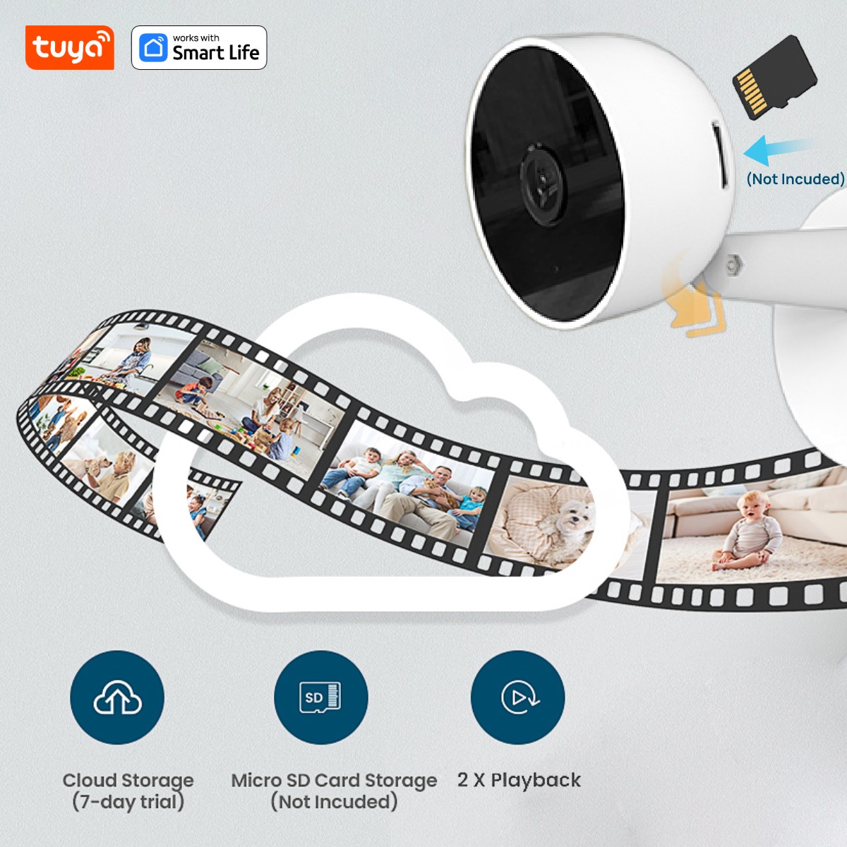 Tuya Smart 3MP HD Indoor Home  - Smart Home Battery Camera Ezviz review and price