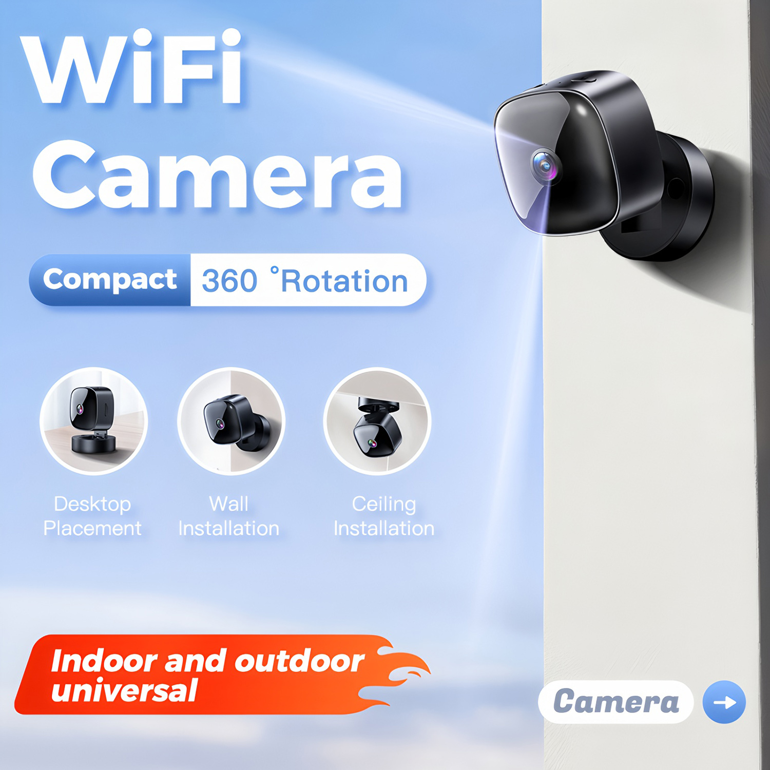 A9 1080P HD Wifi Mini Surveill - Smart Home Battery Camera Ezviz review and price