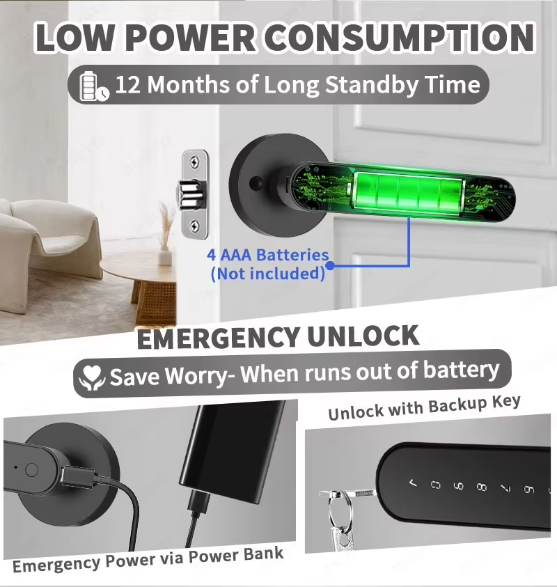 TTLock Smart Digital Door Lock - Airbnb Smart Home review and price
